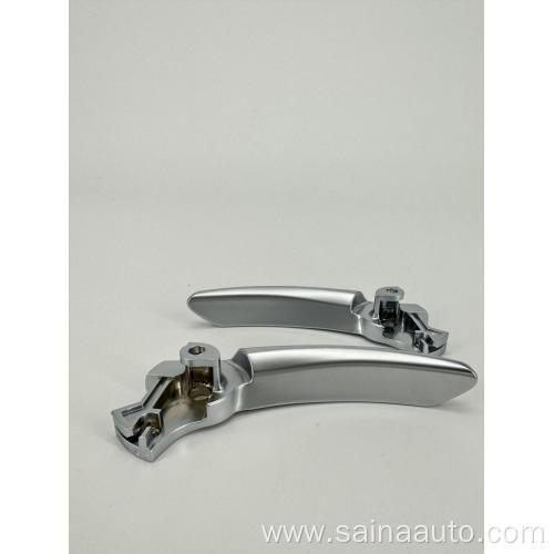 Silver ABS door handle